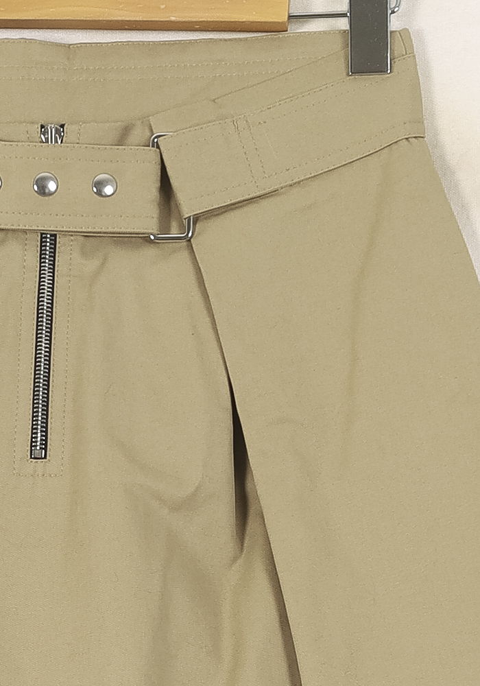 Jupe Courte Beige - Taille L/40 de la marque Sandro | PARAD52215 - Vendu par Paradigme - Image 3