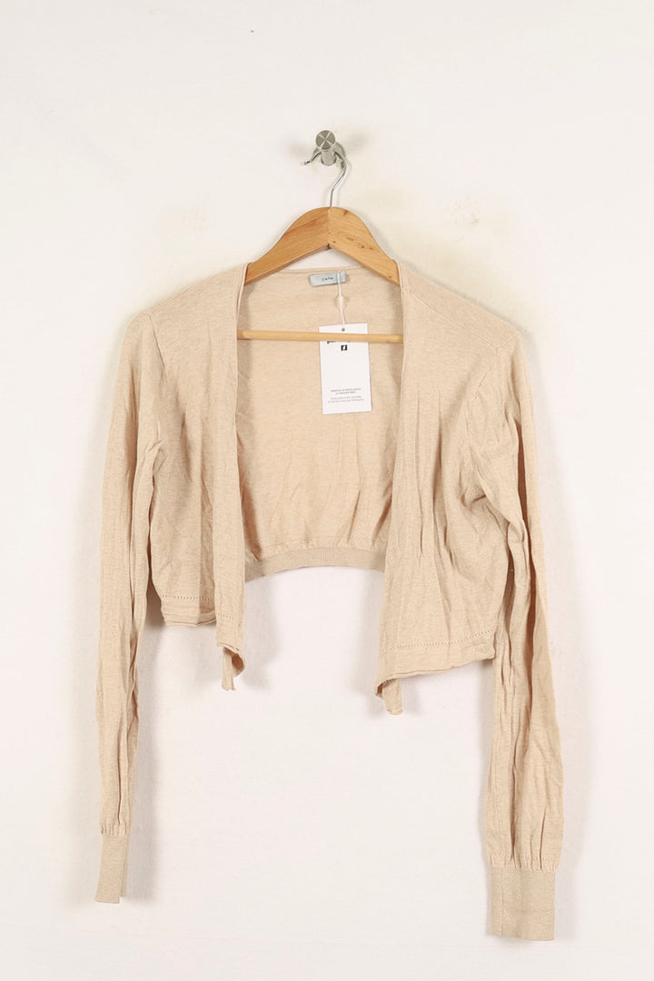 Boléro Beige - Taille S/36 de la marque ZAPA | PARAD73177 - Vendu par Paradigme - Image 2