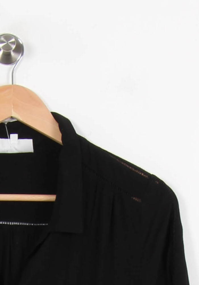 Robe Chemise Noire - Taille S/36 de la marque Sud express | PARAD67070 - Vendu par Paradigme - Image 3