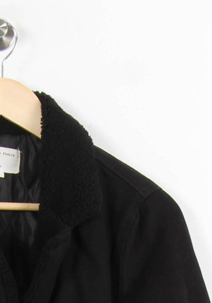 Veste Noire - Taille M/38 de la marque La Petite Etoile | PARAD53487 - Vendu par Paradigme - Image 3