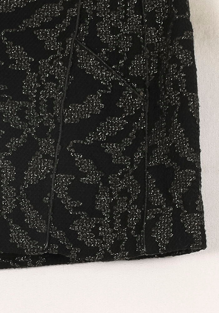 Jupe Courte Noire et Dorée - Taille T.U. de la marque Maje | PARAD58546 - Vendu par Paradigme - Image 3