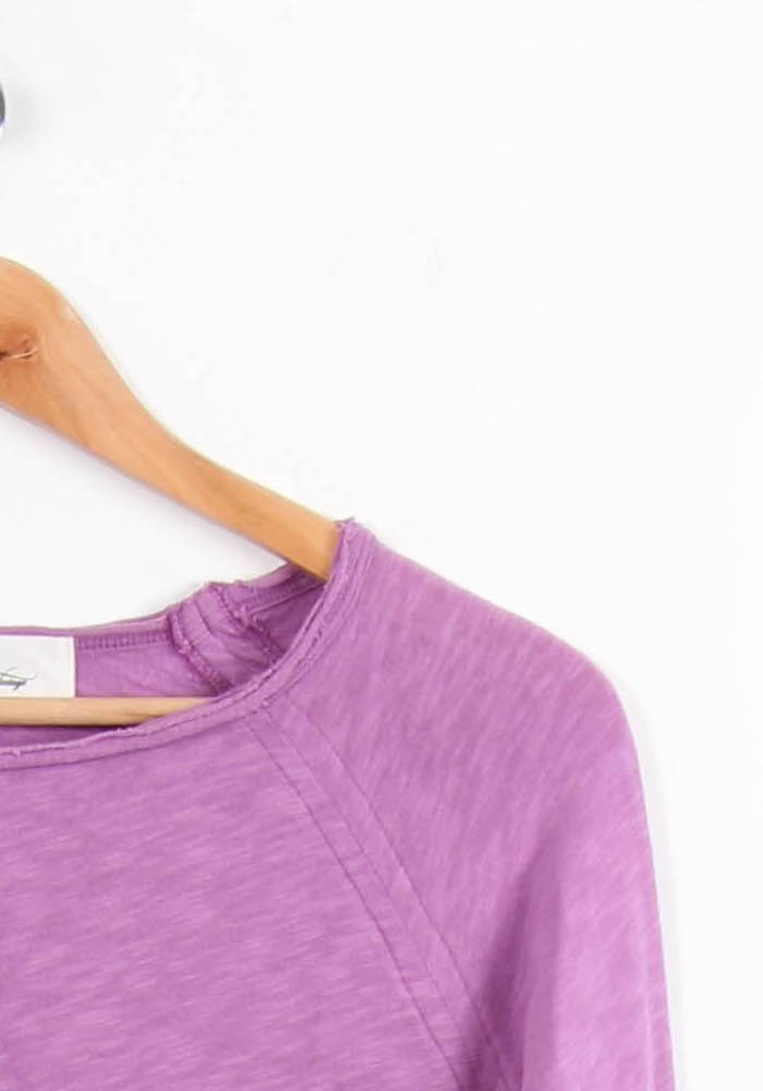 Sweatshirt Violet - Taille S/36 de la marque American Vintage | PARAD45995 - Vendu par Paradigme - Image 3