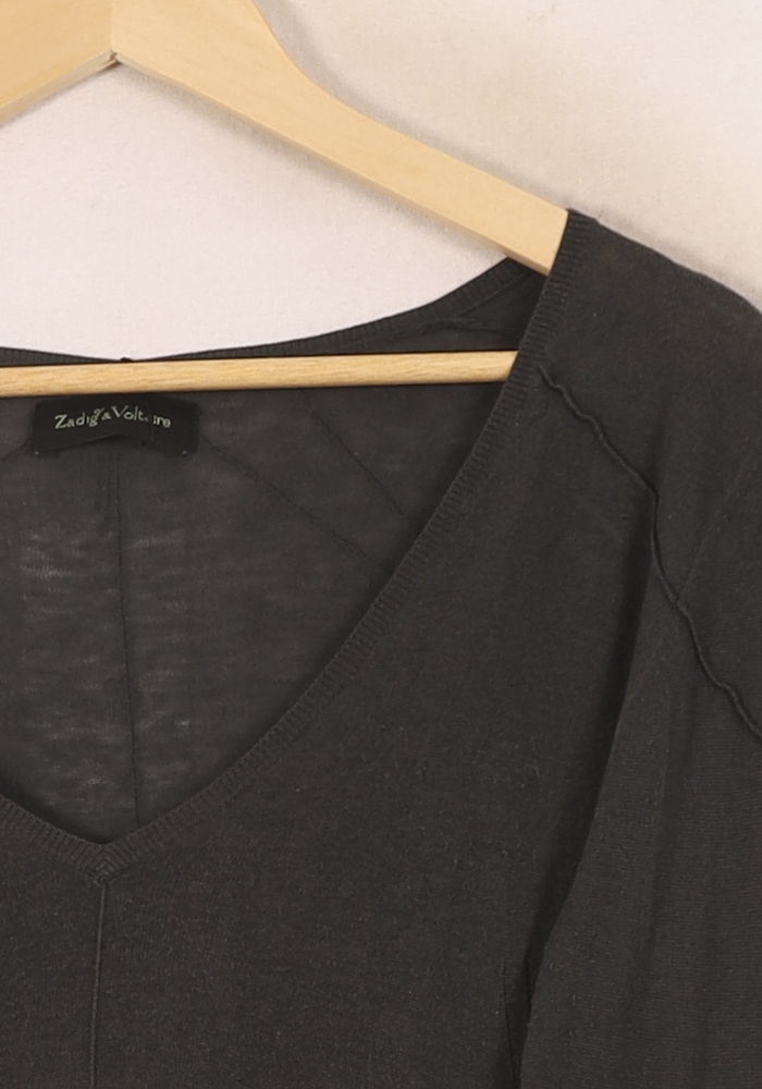 Pull Vert - Taille S/36 de la marque Zadig&Voltaire | PARAD52101 - Vendu par Paradigme - Image 3