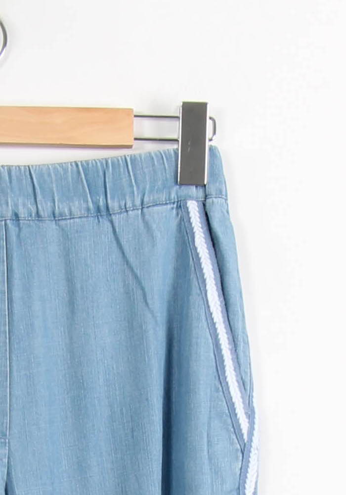 Pantalon Cropped Bleu - Taille S/36 de la marque Ekyog | PARAD66650 - Vendu par Paradigme - Image 3