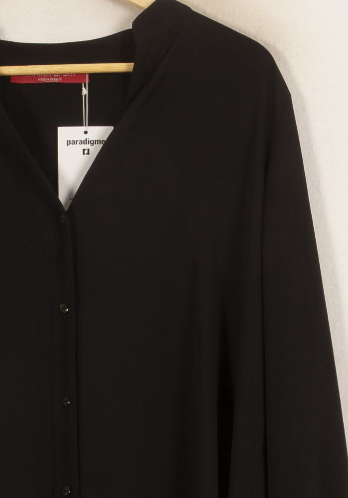Chemise Noire - Taille XL/42 de la marque Marina Rinaldi | PARAD64981 - Vendu par Paradigme - Image 3