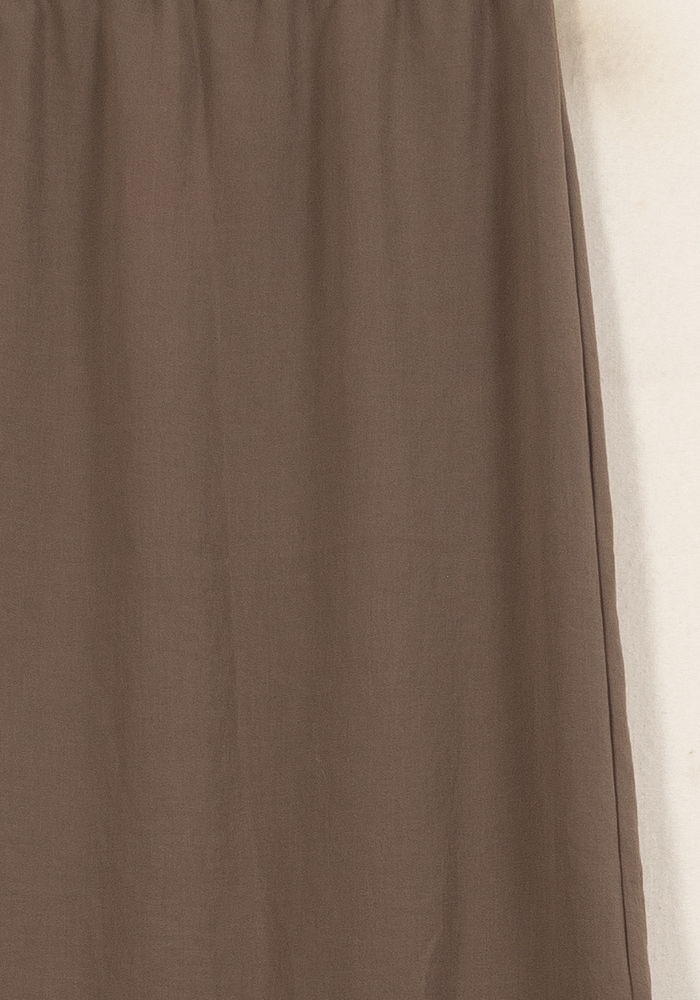 Jupe Longue Marron - Taille S/36 de la marque American Vintage | PARAD62608 - Vendu par Paradigme - Image 3