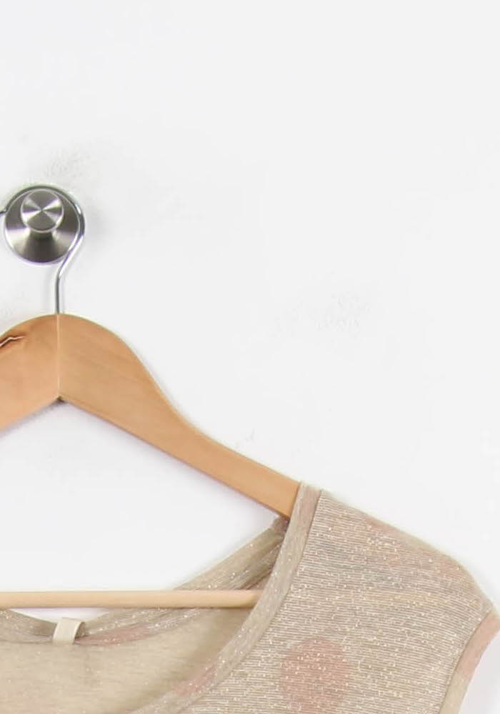 Débardeur Beige à Pois Roses - Taille S/36 de la marque Bellerose | PARAD69520 - Vendu par Paradigme - Image 3