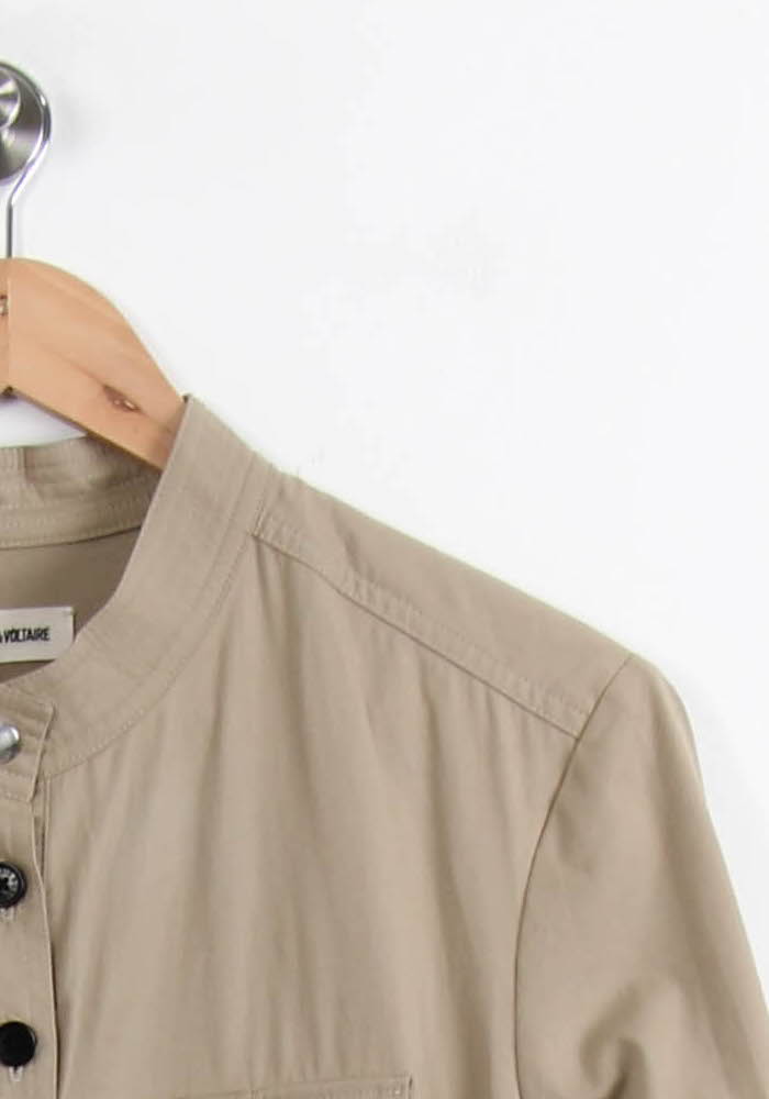 Combishort Beige - Taille M/38 de la marque Zadig&Voltaire | PARAD44763 - Vendu par Paradigme - Image 3