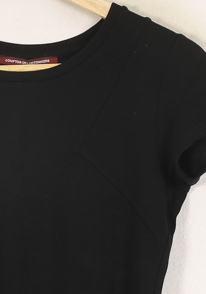 Robe Noire - Taille XS/34 de la marque Comptoir des Cotonniers | PARAD69351 - Vendu par Paradigme - Image 3