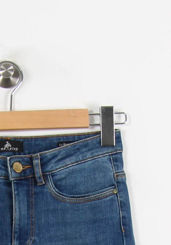 Jean Skinny Bleu - Taille XS/34 de la marque One Step | PARAD69123 - Vendu par Paradigme - Image 3