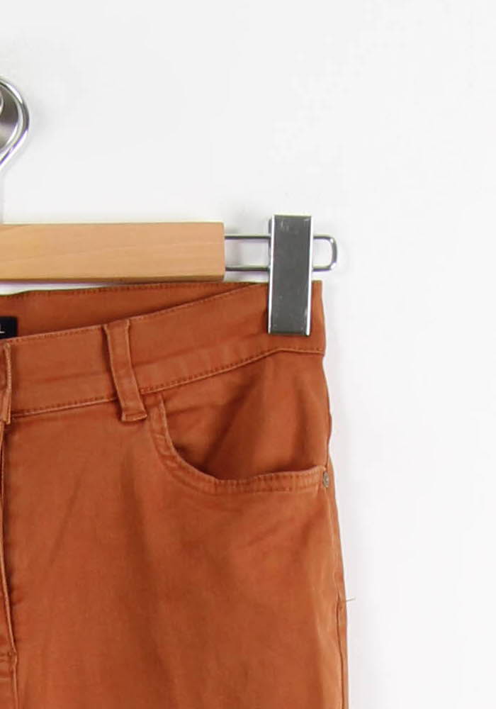 Jean Marron - Taille S/36 de la marque Caroll | PARAD66500 - Vendu par Paradigme - Image 3