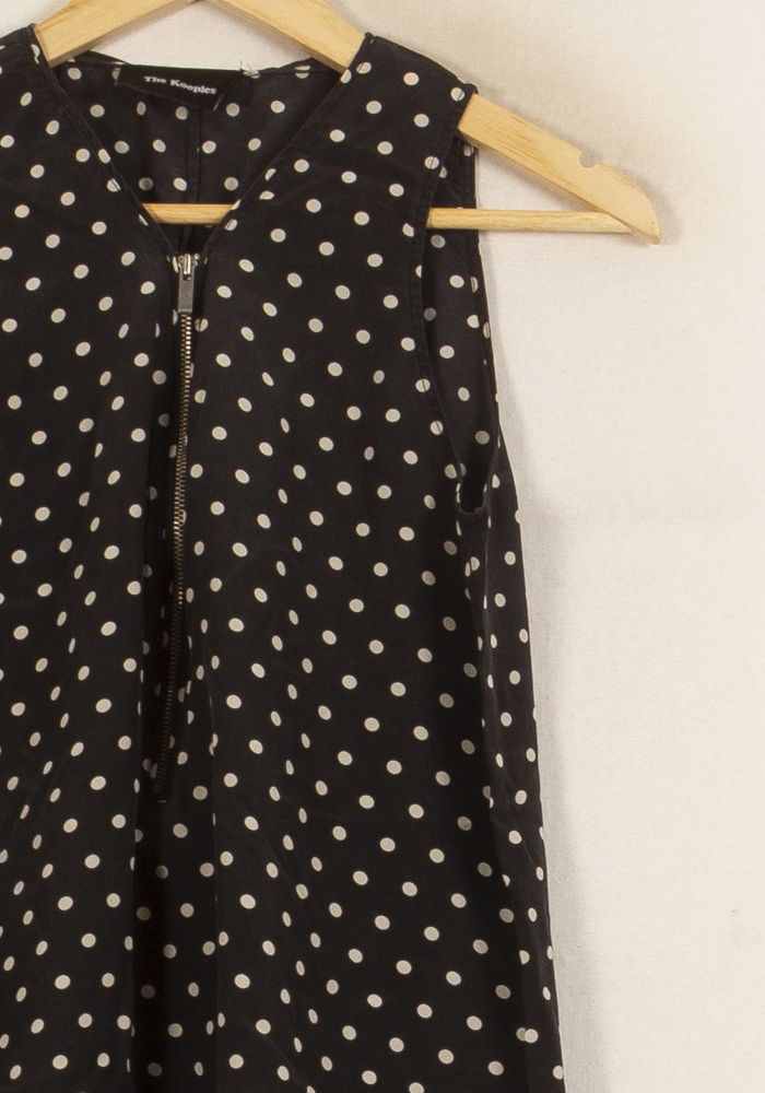 Débardeur Noir et Blanc - Taille XS/34 de la marque The Kooples | PARAD53549 - Vendu par Paradigme - Image 3