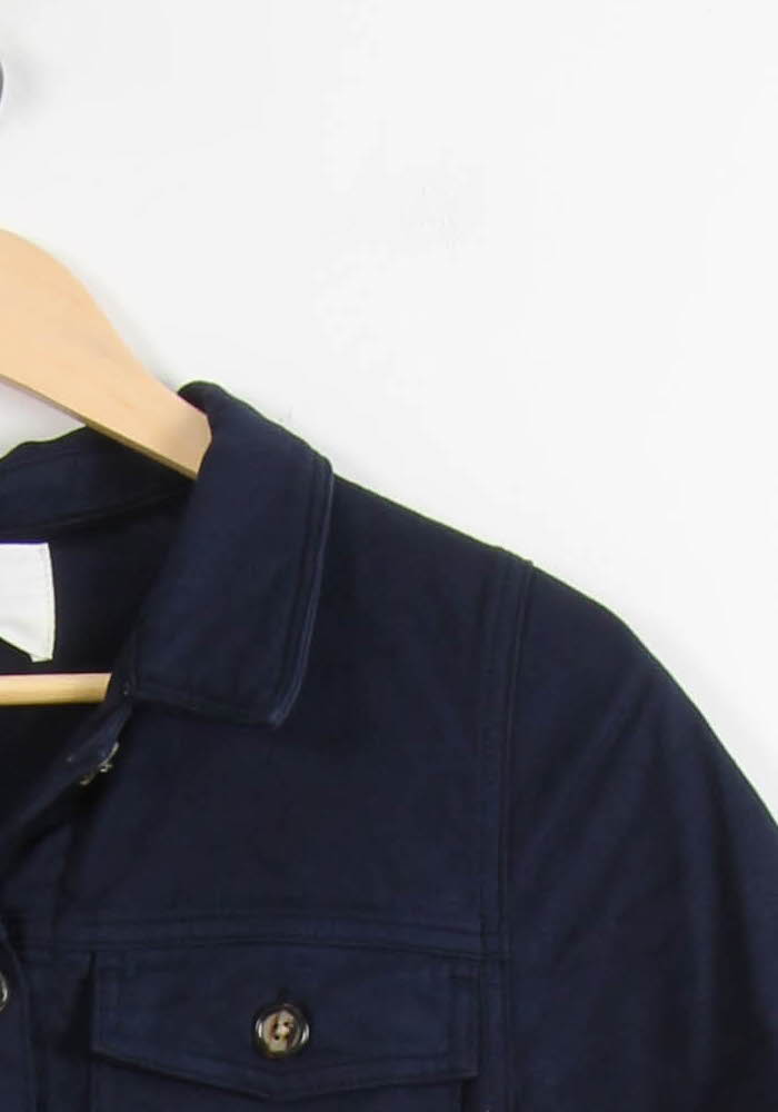Robe Chemise Bleue - Taille M/38 de la marque Léon & Harper | PARAD39659 - Vendu par Paradigme - Image 3