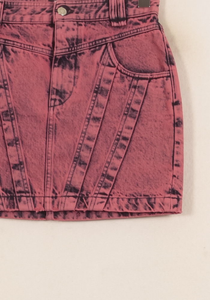 Jupe en Jean Rose - Taille S/36 de la marque IRO | PARAD63994 - Vendu par Paradigme - Image 3