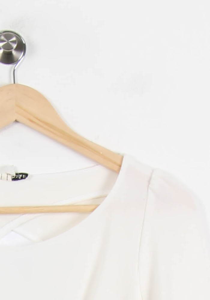 Robe blanche - Taille XS/34 de la marque ba&sh | PARAD42355 - Vendu par Paradigme - Image 3
