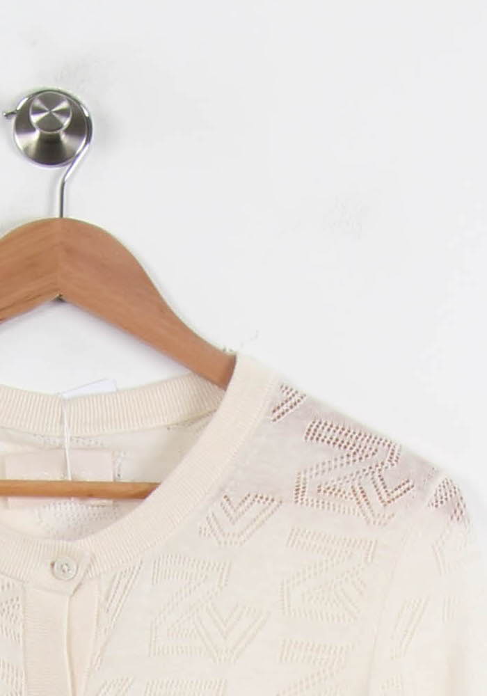 Cardigan Blanc - Taille S/36 de la marque Zadig&Voltaire | PARAD67278 - Vendu par Paradigme - Image 3