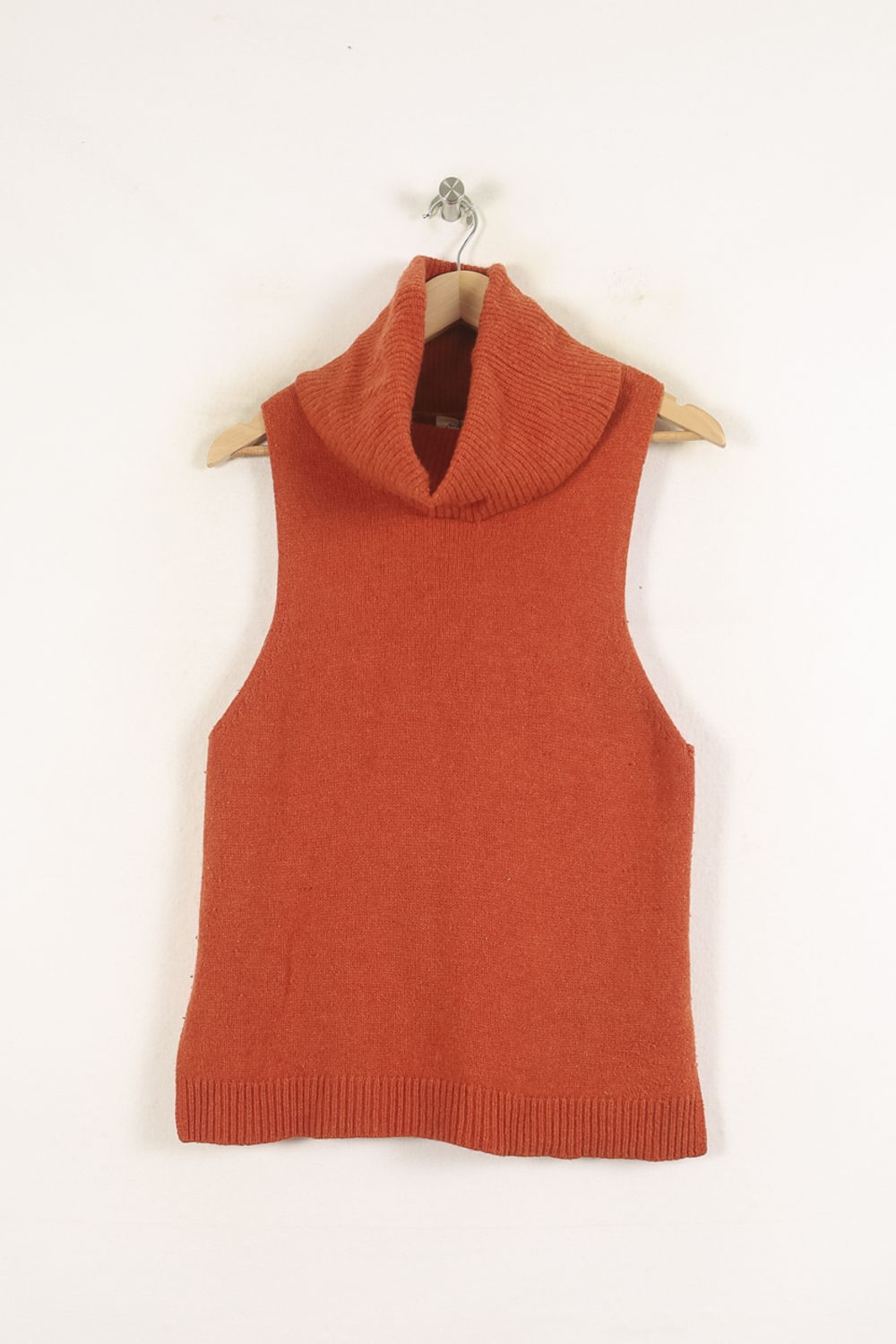 Pull Sans Manches Orange - Taille S/36 de la marque Maison 123 | PARAD56351 - Vendu par Paradigme - Image 2