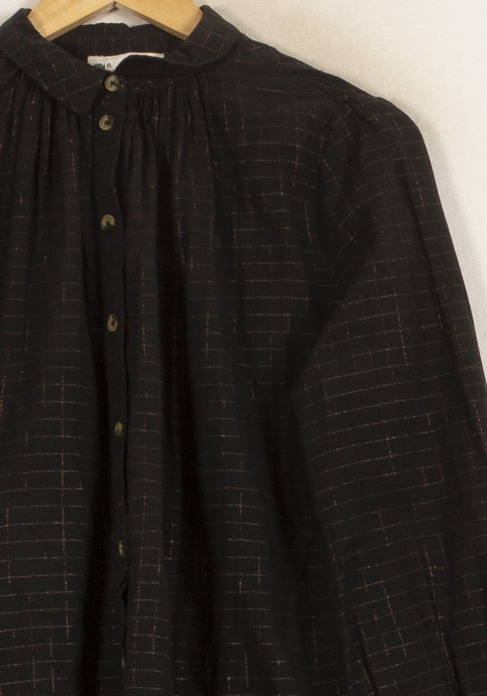 Blouse Noire - Taille M/38 de la marque Léon & Harper | PARAD64238 - Vendu par Paradigme - Image 3