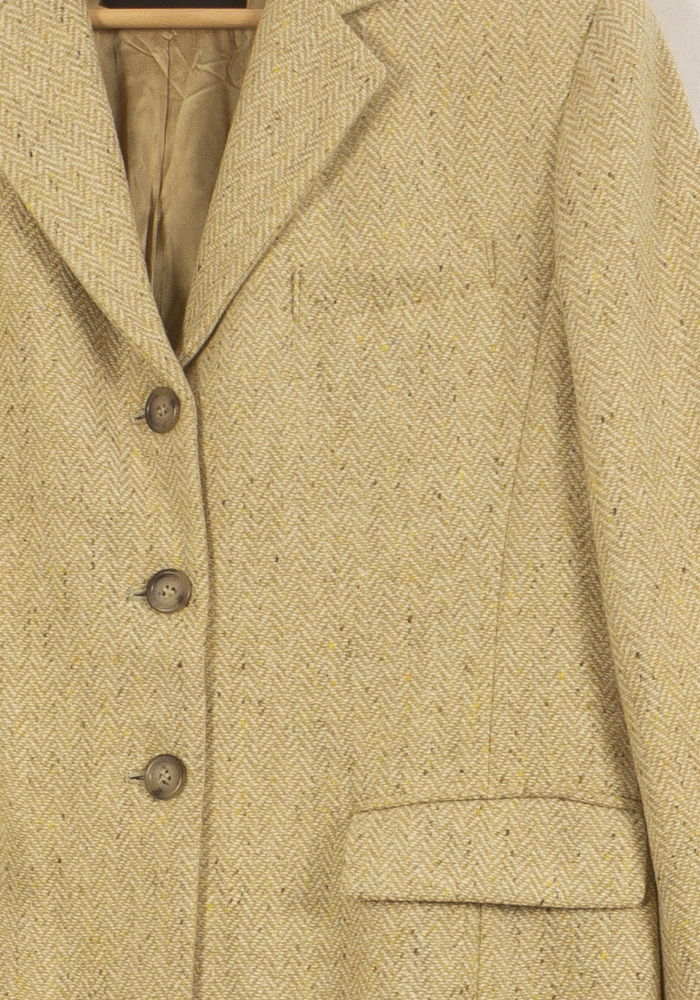 Blazer Jaune - Taille XXL/44 de la marque Max Mara | PARAD65104 - Vendu par Paradigme - Image 3