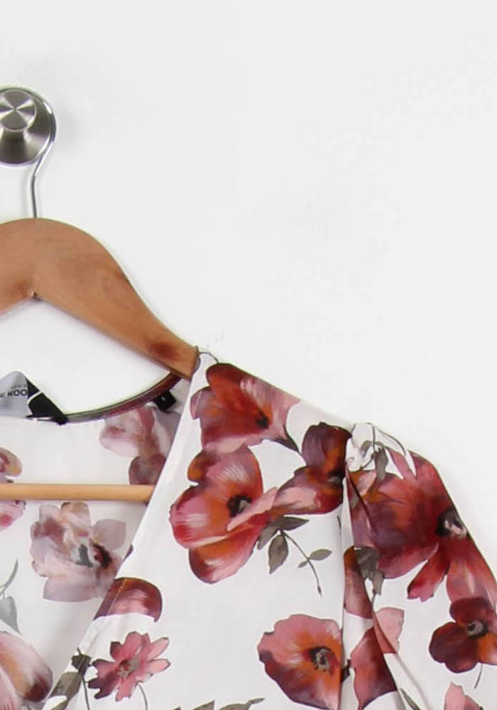 Blouse Blanche et Rouge - Taille S/36 de la marque The Kooples | PARAD67093 - Vendu par Paradigme - Image 3