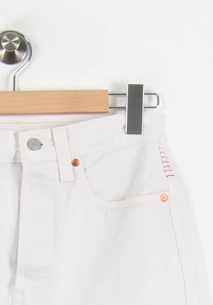 Jupe blanche - Taille S/36 de la marque Levi's | PARAD46753 - Vendu par Paradigme - Image 3