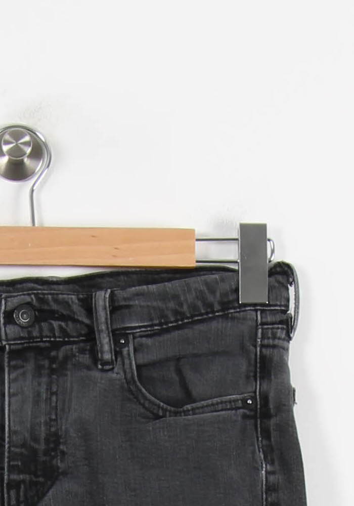 Jean Droit Gris - Taille S/36 de la marque Levi's | PARAD69007 - Vendu par Paradigme - Image 3