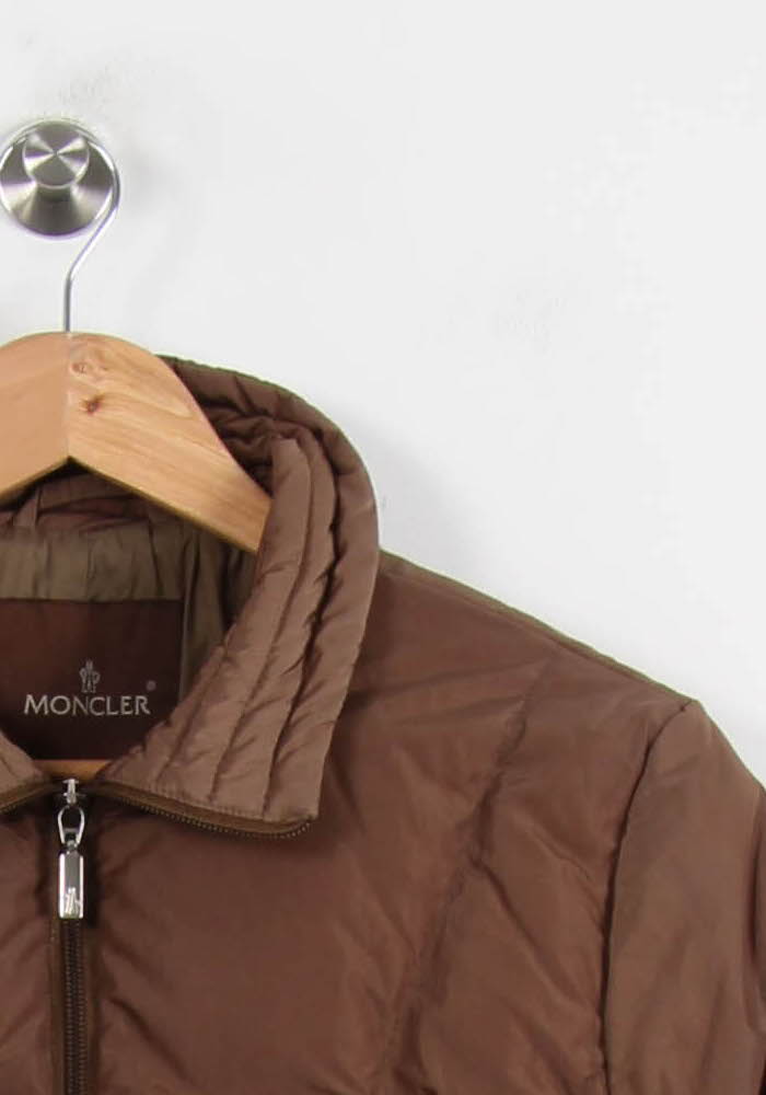 Doudoune Marron - Taille S/36 de la marque Moncler | PARAD67138 - Vendu par Paradigme - Image 3