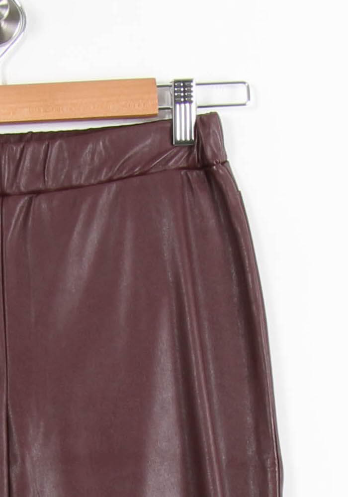 Pantalon Bordeaux - Taille M/38 de la marque Max Mara | PARAD64921 - Vendu par Paradigme - Image 3