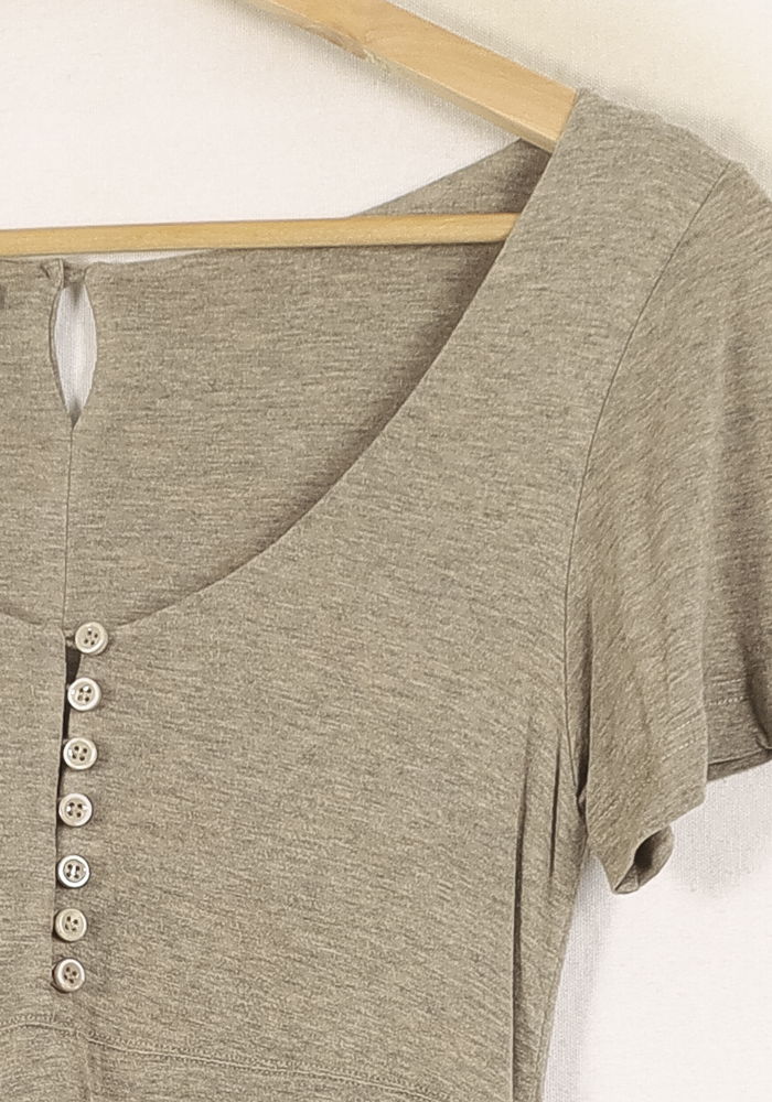 Blouse Beige - Taille L/40 de la marque Comptoir des Cotonniers | PARAD69332 - Vendu par Paradigme - Image 3