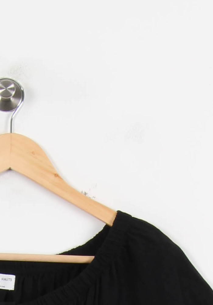 Blouse Noire - Taille XS/34 de la marque Des petits hauts | PARAD69098 - Vendu par Paradigme - Image 3