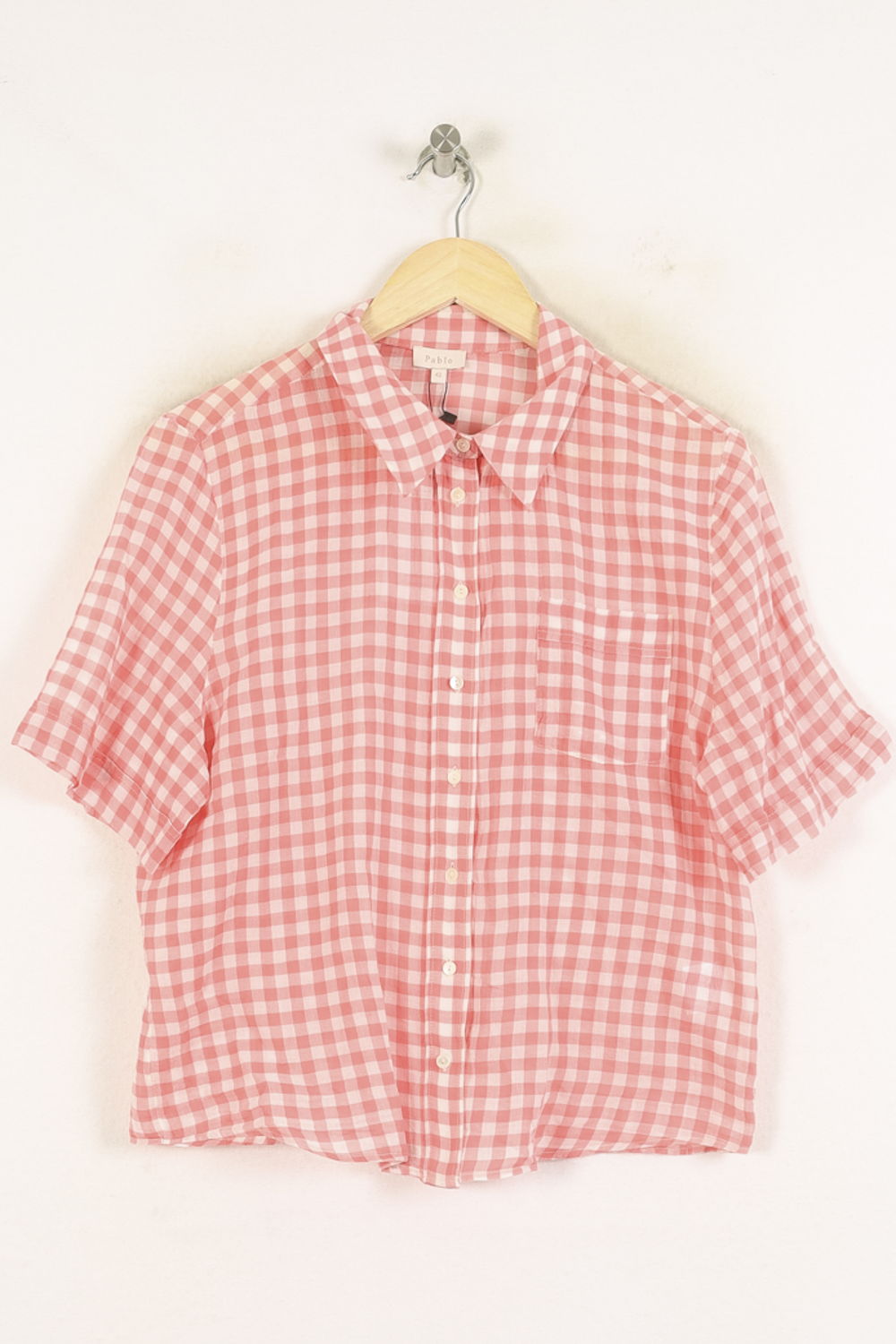 Chemisette Rose et Blanche - Taille XL/42 de la marque Pablo | PARAD56271 - Vendu par Paradigme - Image 2