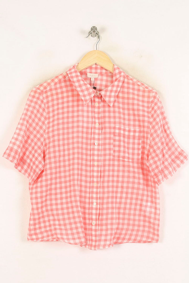 Chemisette Rose et Blanche - Taille XL/42 de la marque Pablo | PARAD56271 - Vendu par Paradigme - Image 2
