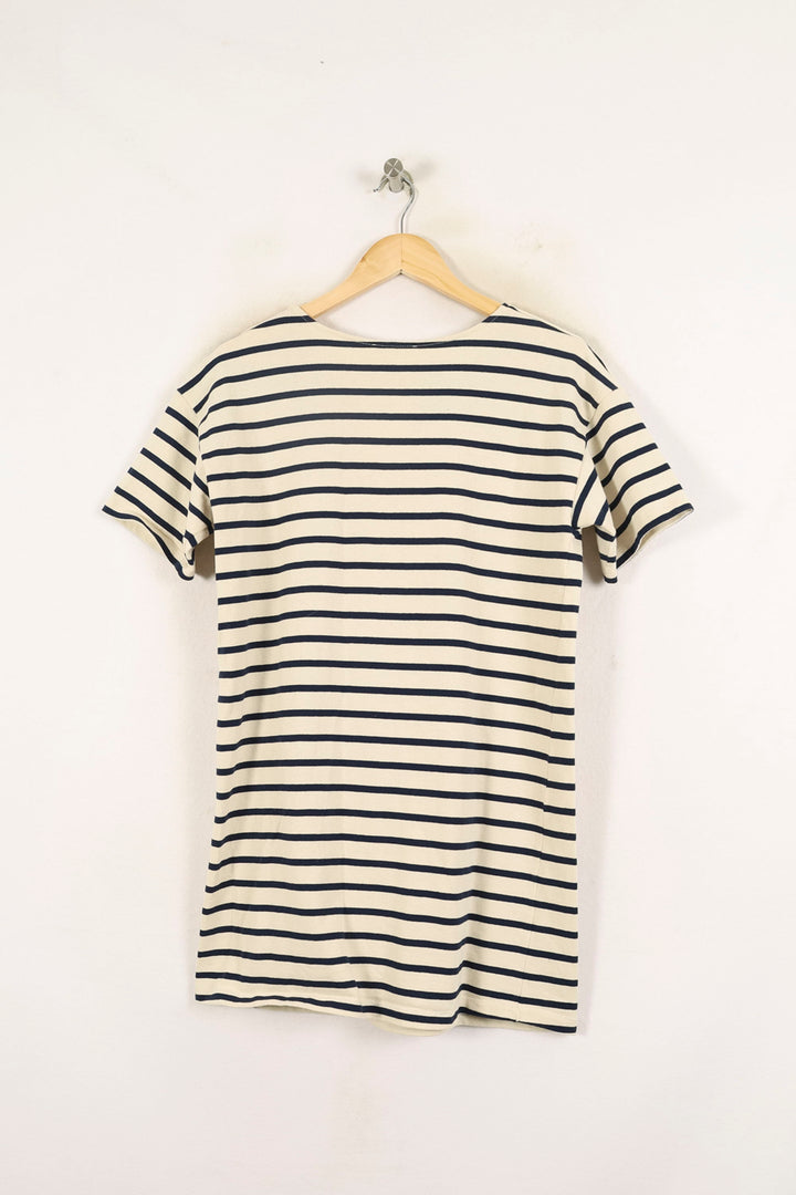 Robe Courte Blanche et Noire - Taille L/40 de la marque Sézane | PARAD73173 - Vendu par Paradigme - Image 4