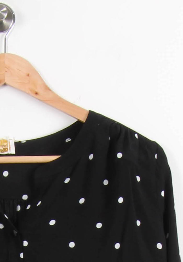 Blouse Noire et Blanche - Taille XS/34 de la marque Des petits hauts | PARAD65369 - Vendu par Paradigme - Image 3