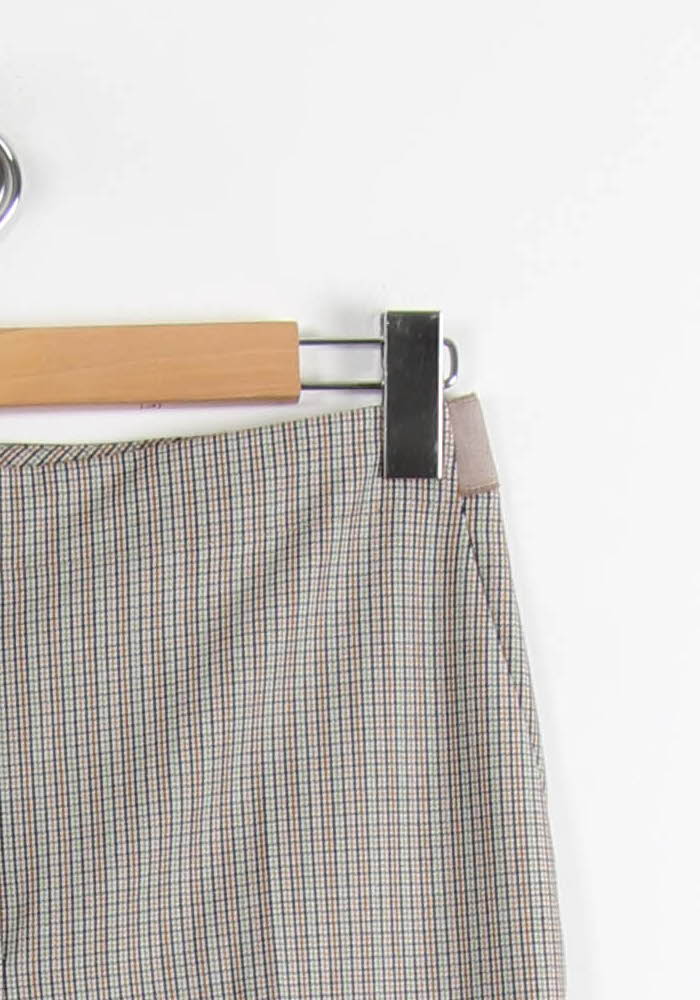 Pantalon À Carreaux Multicolore - Taille M/38 de la marque Caroll | PARAD66549 - Vendu par Paradigme - Image 3
