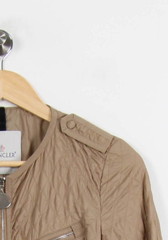 Manteau Long Beige - Taille M/38 de la marque Moncler | PARAD53423 - Vendu par Paradigme - Image 3