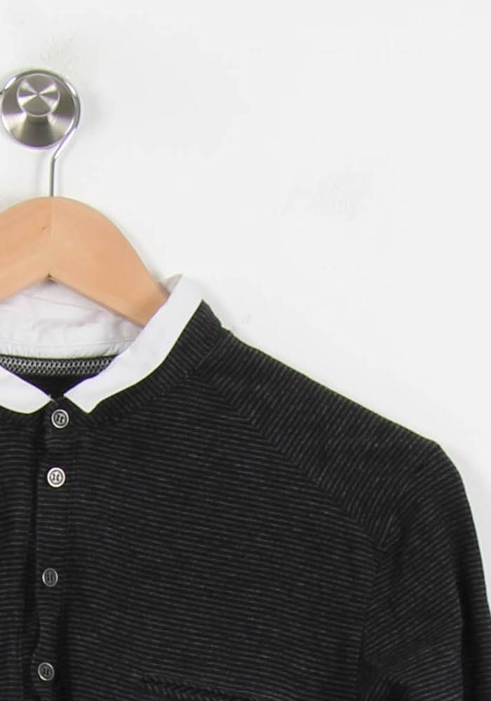 Tee-shirt Noir et Blanc - Taille M/38 de la marque IKKS | PARAD54001 - Vendu par Paradigme - Image 3