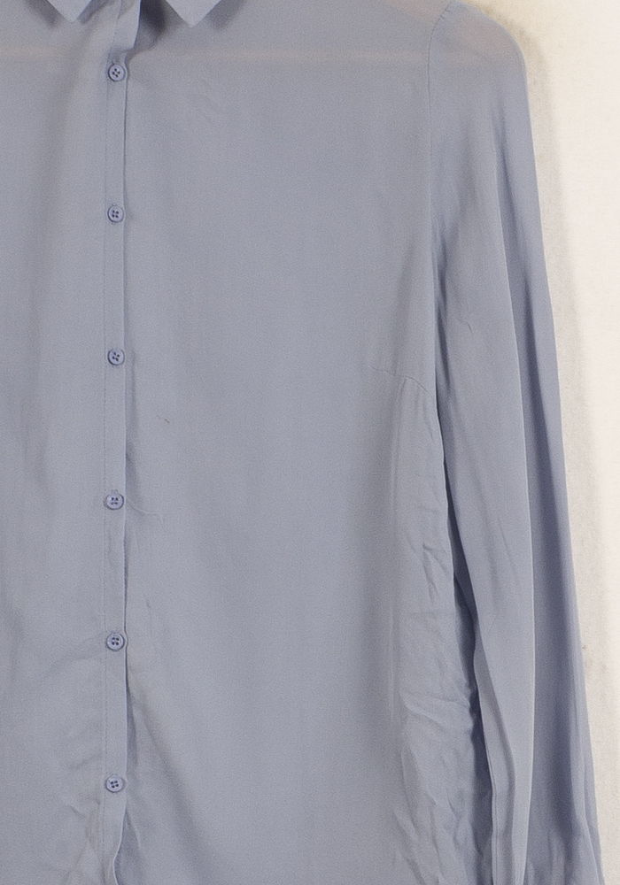 Chemise Bleue - Taille M/38 de la marque American Vintage | PARAD20756 - Vendu par Paradigme - Image 3