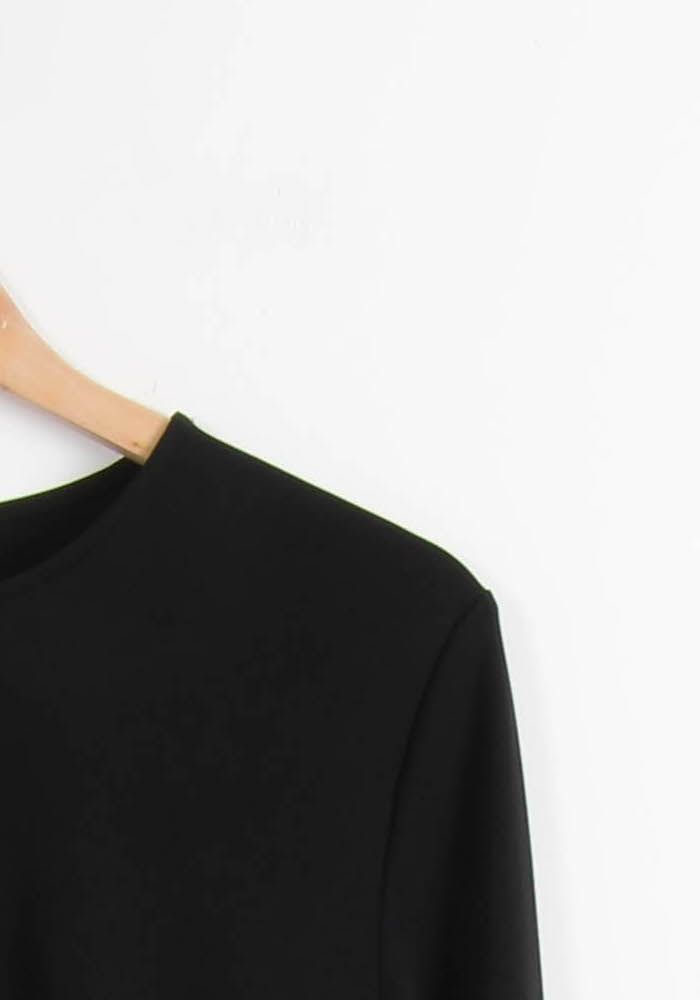 Robe Noire - Taille S/36 de la marque Filippa K | PARAD65167 - Vendu par Paradigme - Image 3