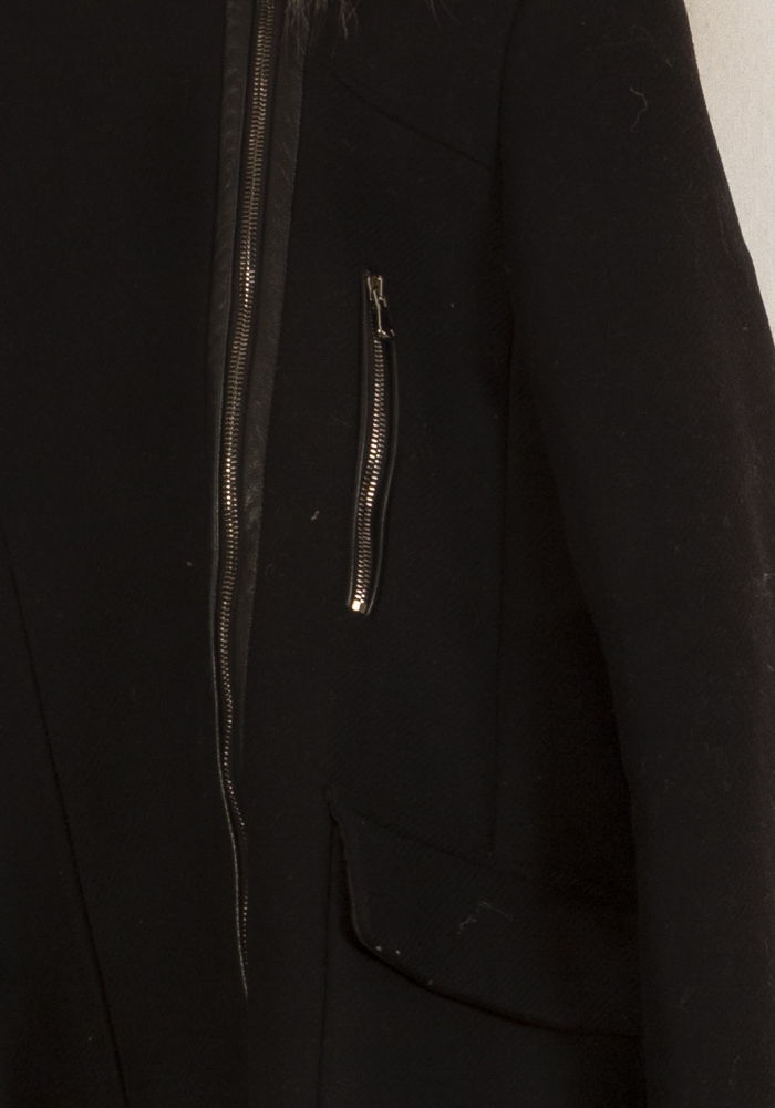 Manteau Noir - Taille S/36 de la marque ZAPA | PARAD45930 - Vendu par Paradigme - Image 3