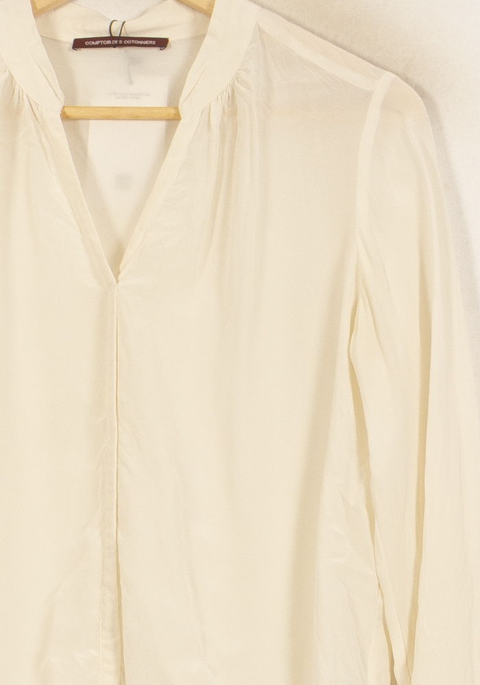 Blouse Blanche - Taille M/38 de la marque Comptoir des Cotonniers | RVLI0824 - Vendu par Paradigme - Image 3