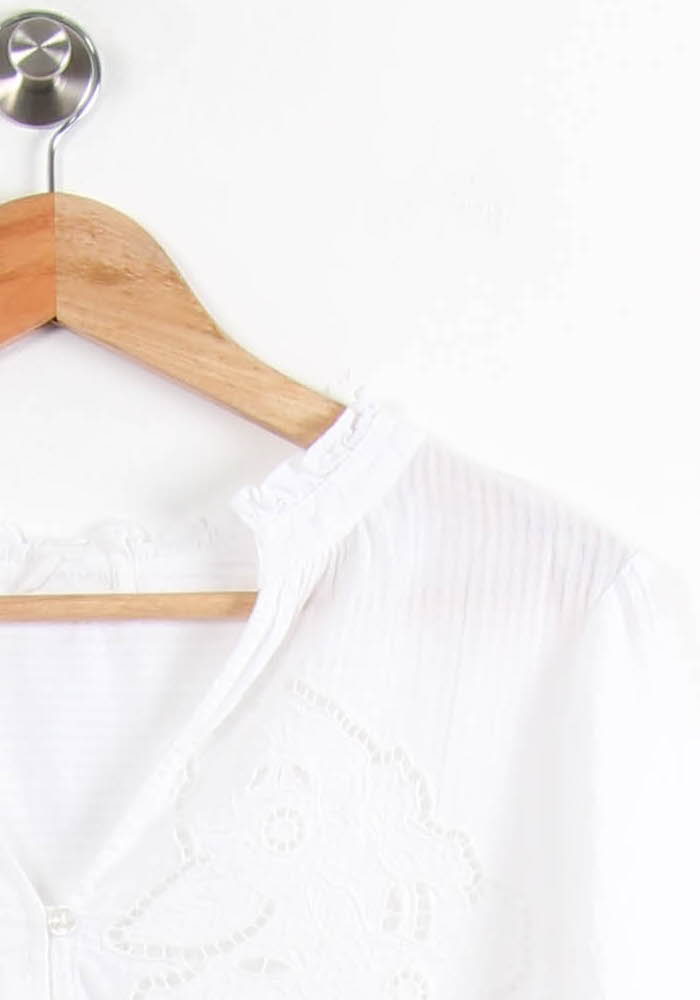 Blouse Blanche - Taille M/38 de la marque Maison 123 | PARAD46474 - Vendu par Paradigme - Image 3