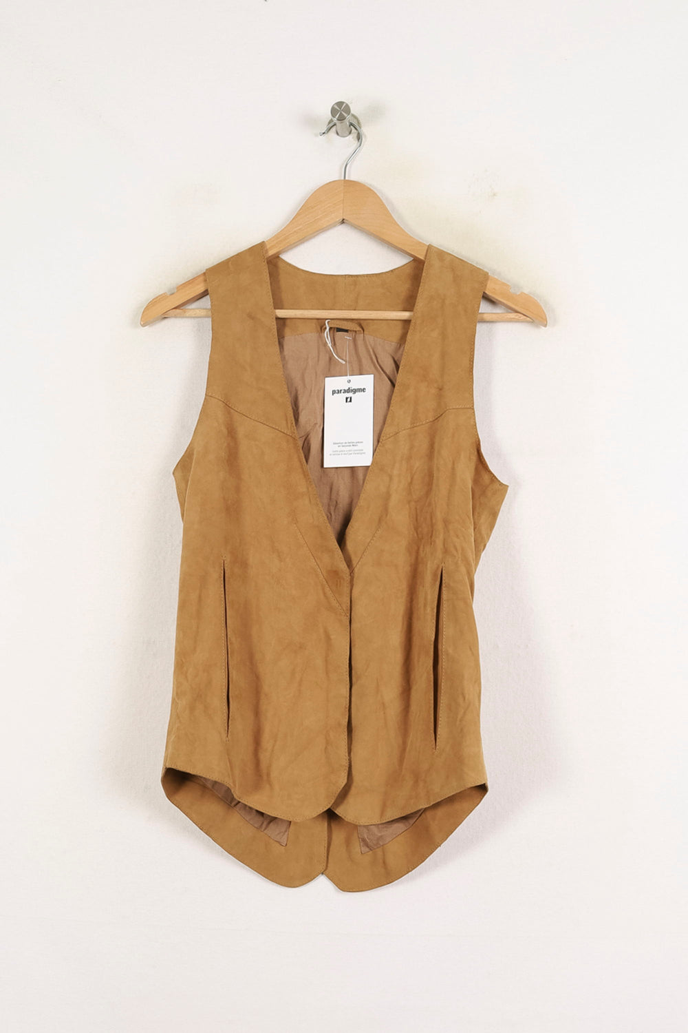 Gilet Marron - Taille XS/34 de la marque Bérénice | PARAD72672 - Vendu par Paradigme - Image 2
