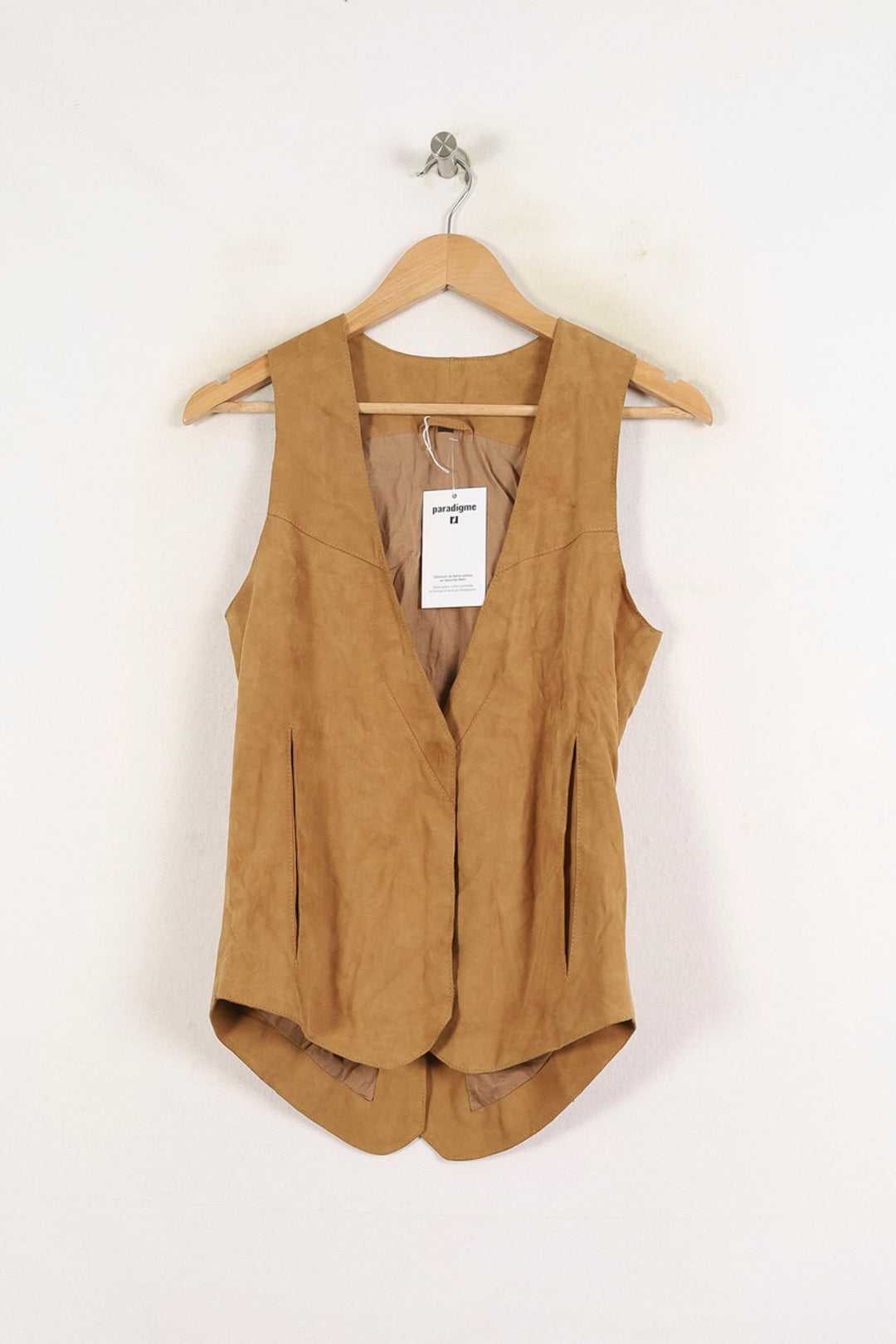 Gilet Marron - Taille XS/34 de la marque Bérénice | PARAD72672 - Vendu par Paradigme - Image 2