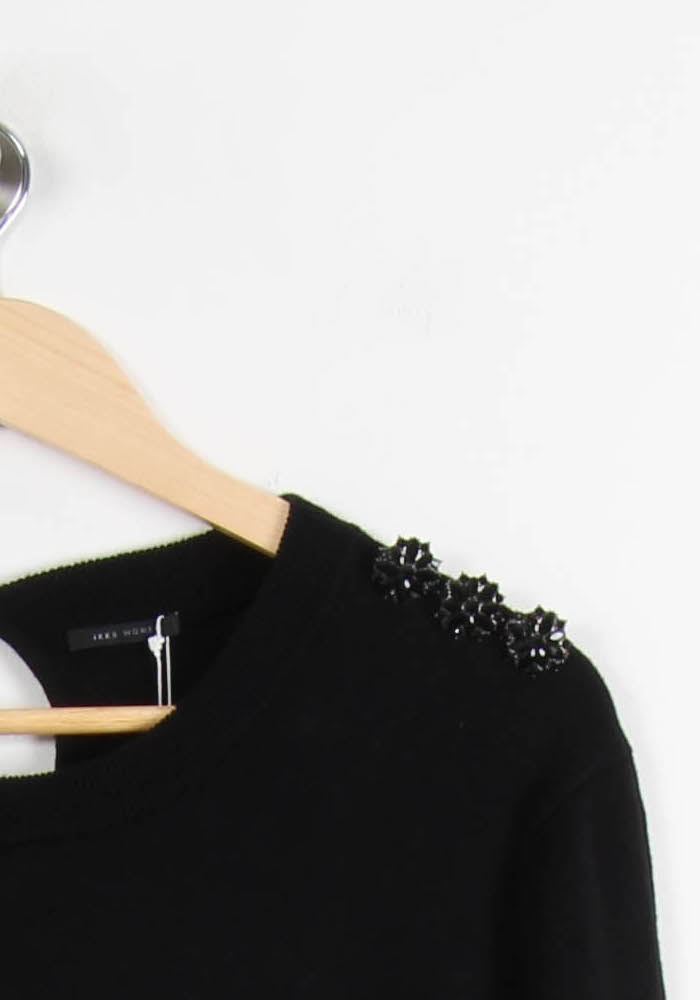 Robe Pull Noire - Taille XL/42 de la marque IKKS | PARAD66612 - Vendu par Paradigme - Image 3