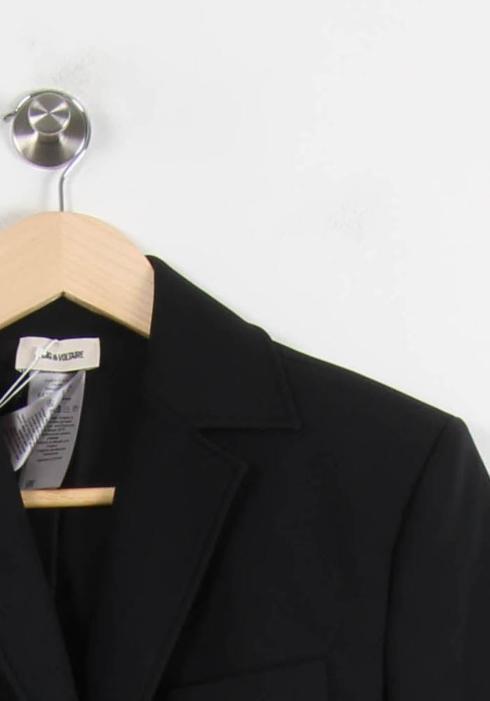 Blazer Noir - Taille XS/34 de la marque Zadig&Voltaire | PARAD67254 - Vendu par Paradigme - Image 3