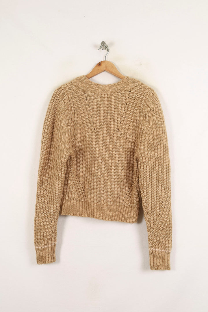 Pull Beige - Taille S/36 de la marque Bérénice | PARAD72697 - Vendu par Paradigme - Image 4