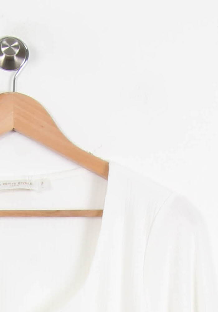 Pull Blanc - Taille L/40 de la marque La Petite Etoile | PARAD65272 - Vendu par Paradigme - Image 3