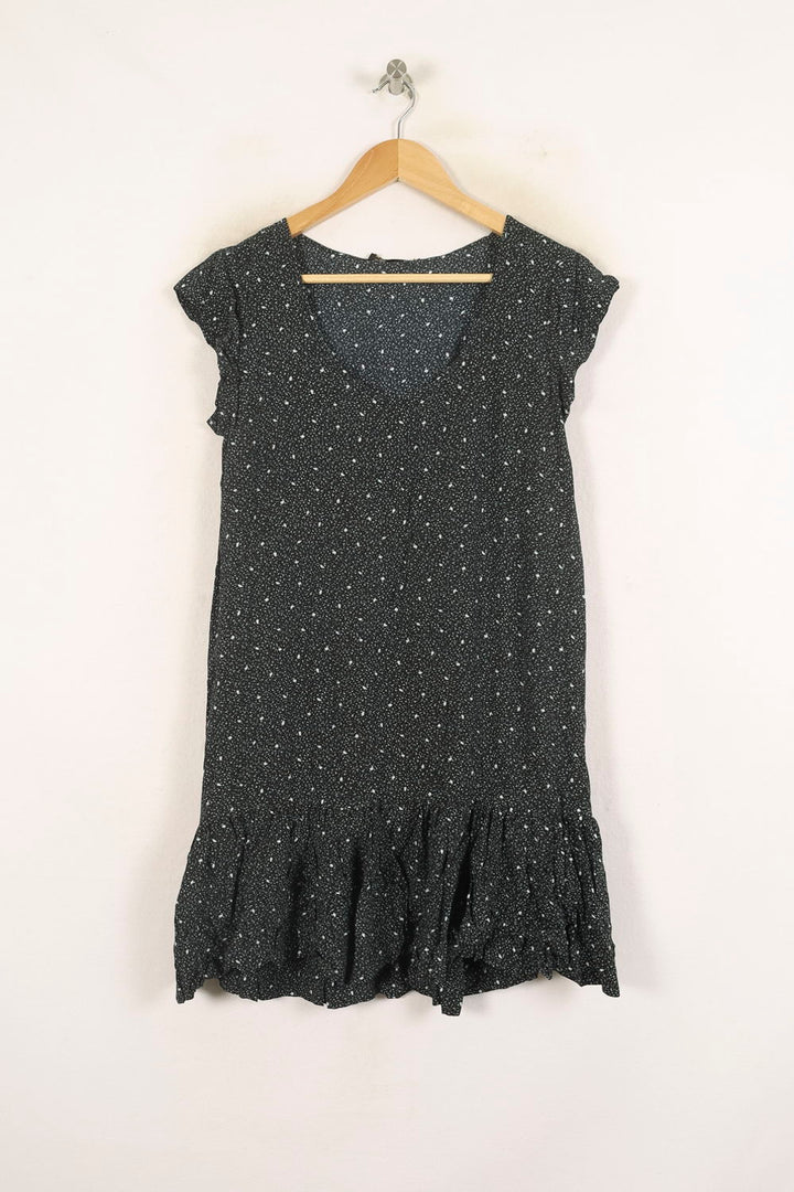 Robe Courte Noire à Pois Blancs - Taille S/36 de la marque Bérénice | PARAD73319 - Vendu par Paradigme - Image 2