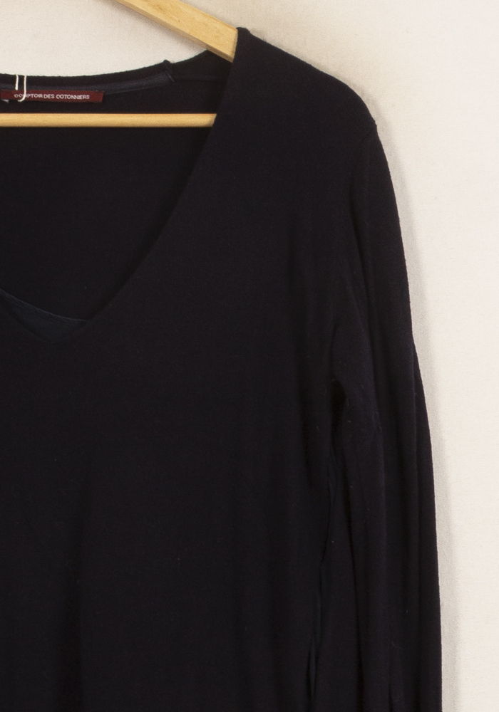 Robe Midi Bleue - Taille L/40 de la marque Comptoir des Cotonniers | PARAD39826 - Vendu par Paradigme - Image 3
